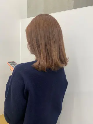 ミディアム ヘアアレンジ 韓国好き🇰🇷 美容師MIKUのヘアスタイル