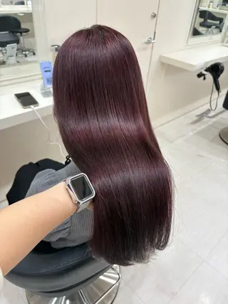 ミディアム カラー 💟RINNA 艶カラー💟のヘアスタイル