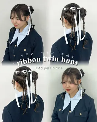 ヘアアレンジ 大阪ヘアセット🎀 Honokaのヘアスタイル