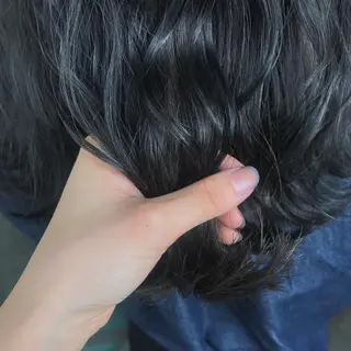 ミディアム カラー もりたみかこ 美容師お休み中のヘアスタイル