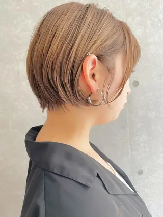 ショート 似合わせカット/ レイヤーカット/新谷のヘアスタイル