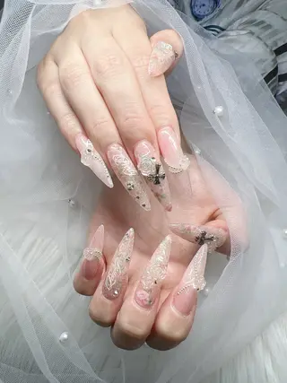 ネイル Lee Nails チップ長さだし専門店のネイルデザイン