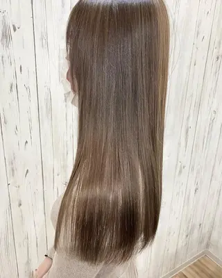 ロング カラー 夜23時まで予約🉑 reverieあきらのヘアスタイル