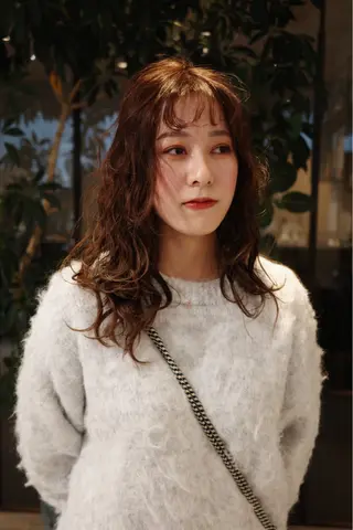 ミディアム パーマ 🌀渋谷メンズヘア 🌀河野瑠太のヘアスタイル