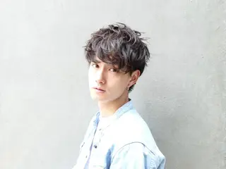 パーマ メンズ パーマ支持率No.1 店長❤️🔥安成弾のヘアスタイル