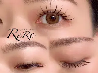 マツエク・マツパ ReRe 新潟駅前店のマツエク・マツパデザイン
