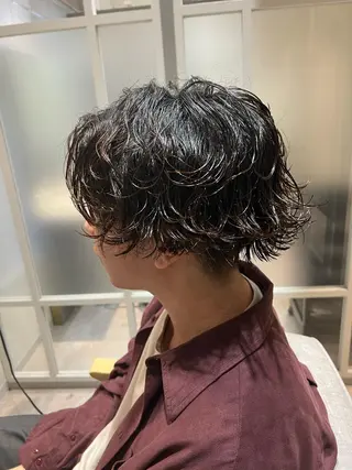 パーマ メンズ ⭕️メンズパーマ⭕️ 山口 裕太郎のヘアスタイル
