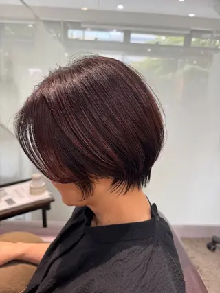 ショート カラー お悩み改善 美容師✂鷲田竜也のヘアスタイル