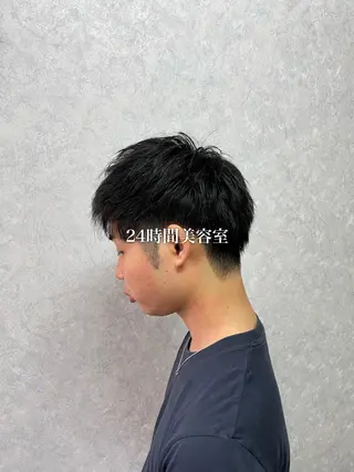 ショート メンズ 深夜美容師 SHOEIのヘアスタイル