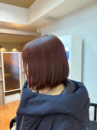 ミディアム 岡多 麗奈のヘアスタイル