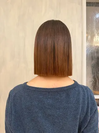 ミディアム 表参道/ボブカット 岩倉稜真のヘアスタイル