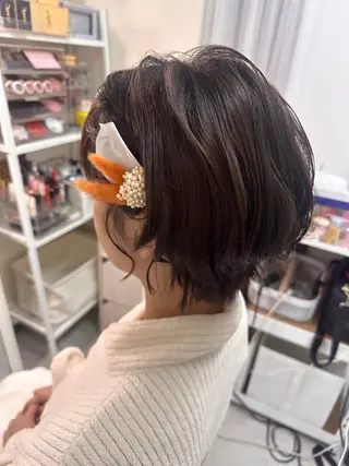 ヘアアレンジ ヘアセットメイク専門 ダーリンダーウィンのヘアスタイル