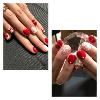 ネイル モチの良さ◉ フィルインネイル♡のネイルデザイン