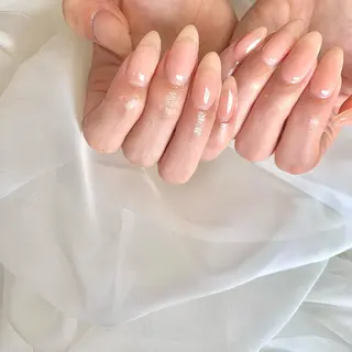 ロング gypsophila 野村のネイルデザイン