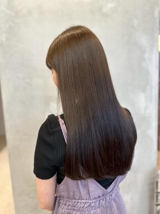 ロング 岸田 和樹のヘアスタイル