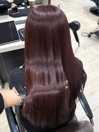 ロング カラー レイヤー×髪質改善 🌀渋谷 KANAのヘアスタイル
