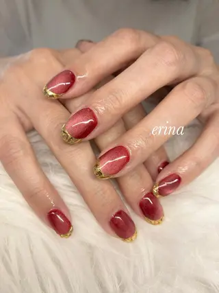 ネイル erina 🐈⬛のネイルデザイン