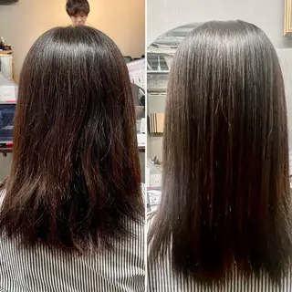 パーマ 🌹ミラクル美容師 🌹ハイトーンくっぽのヘアスタイル