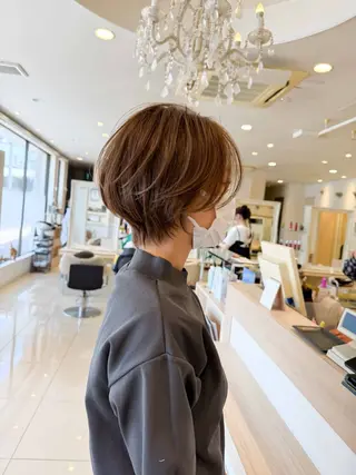 カラー モデル様募集中 🤍𐙚アンジュのヘアスタイル