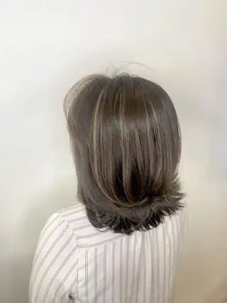 ミディアム カラー Luzir⭐︎ GEN⭐︎のヘアスタイル