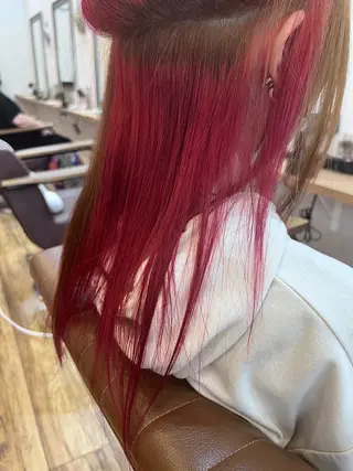ロング カラー 🐰ハイトーンカラー 畠山 渡🐰のヘアスタイル