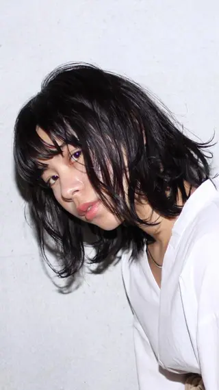 ミディアム カラー ヘアアレンジ 清水 ちひろ ✄トップスタイリストのヘアスタイル