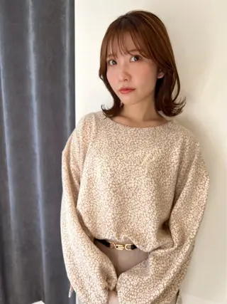 カラー 久保 佑真のヘアスタイル
