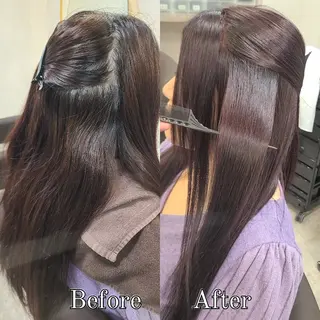 セミロング *エクステ/髪質改善 カラー特化*マサキのヘアスタイル