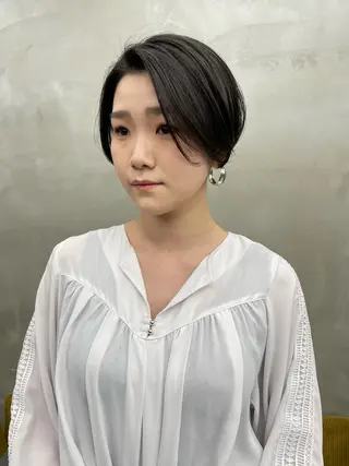 ショート カラー 👑ボブはお任せ ミヤノ👑のヘアスタイル