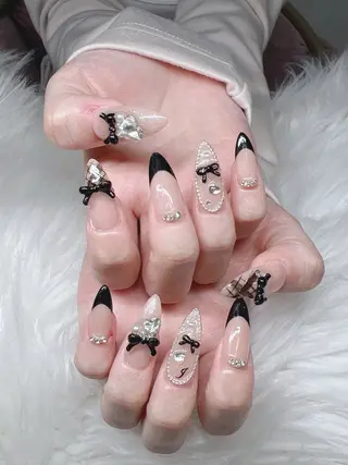 ネイル Lee Nails チップ長さだし専門店のネイルデザイン