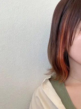 カラー Agu hair 木間のヘアスタイル