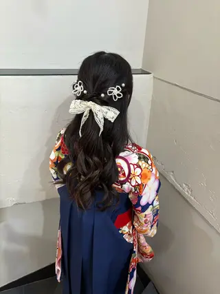 ヘアアレンジ 韓国ヘアー🇰🇷 MIWAのヘアスタイル