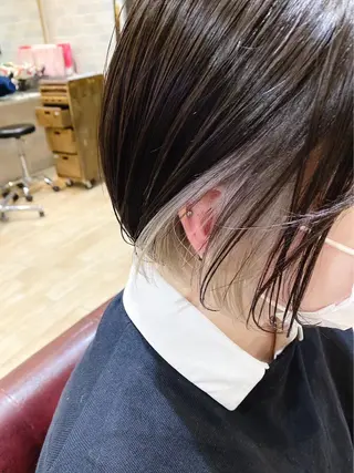 ミディアム ブリーチ矯正🉑/ まさるのヘアスタイル