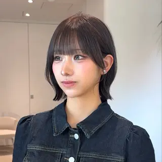 ミディアム カラー 渋谷ボブ特化 /田中航平のヘアスタイル