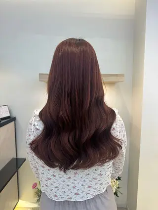 ロング パーマ ☁️クルムパーマ/ レイヤー☁️シュリのヘアスタイル