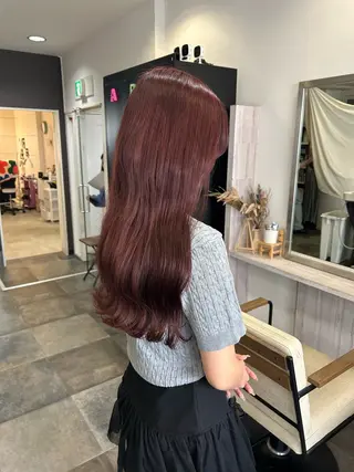 ロング 吉村 夏椰のヘアスタイル