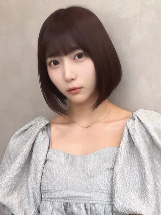 ショート 暗色カラー/レイヤー 🩶KAITOのヘアスタイル