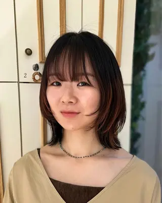 ショート カラー モデル募集 セイノチヒロのヘアスタイル