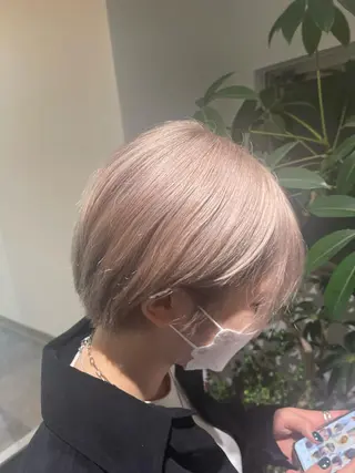 ショート カラー 💜ハナエ💜 オーダーメイド美髪✨のヘアスタイル