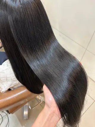 ロング カラー 阪田 真奈未のヘアスタイル