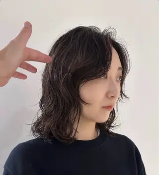 パーマ 上田 涼香のヘアスタイル