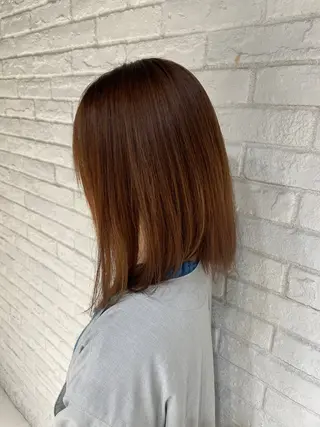 セミロング パーマ 小野寺 もものヘアスタイル