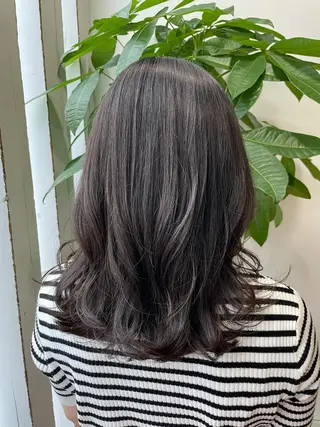 ミディアム 【店長】インナー指名 No.1戸塚優思のヘアスタイル