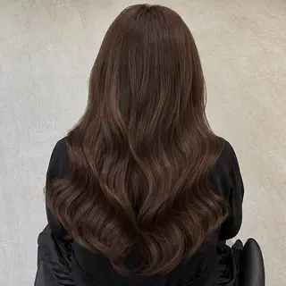 カラー 艶髪/透明感カラー/ 渋谷/ゆうな🤍のヘアスタイル