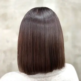 ミディアム カラー 艶髪‎カラー🤍 RIKAのヘアスタイル