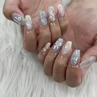ネイル tener 🖤yua🖤のネイルデザイン