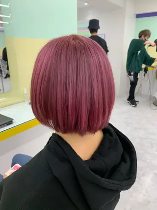 ロング カラー パーマ ヘアアレンジ メンズ キッズ ネイル マツエク・マツパ 🦋haginoya miho🦋のマツエク・マツパデザイン