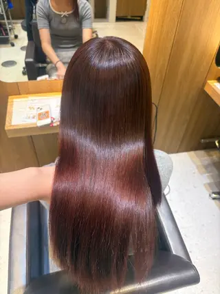 ロング カラー ❤️【暖色カラー】/ HARUKA🍒❤️のヘアスタイル