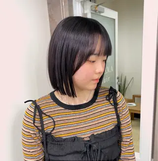 ショート 🫧似合わせボブ縮毛 矯正/ブリーチ清野のヘアスタイル