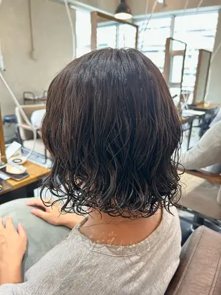 パーマ Hair Ruup ちさきのヘアスタイル